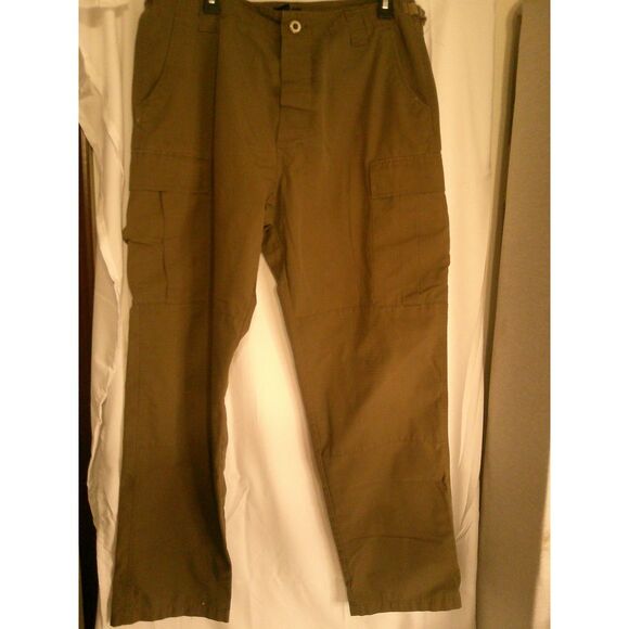 CQR Tactical Cargo Pants Brown Outdoor Hiking‎ Camping Military Style - Picture 1 of 4